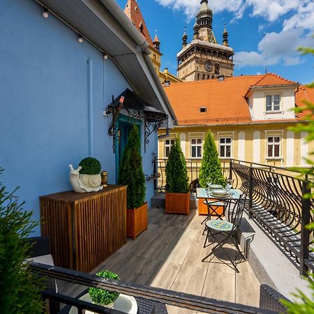 Appartamento Blue House Citadel Sighişoara Esterno foto