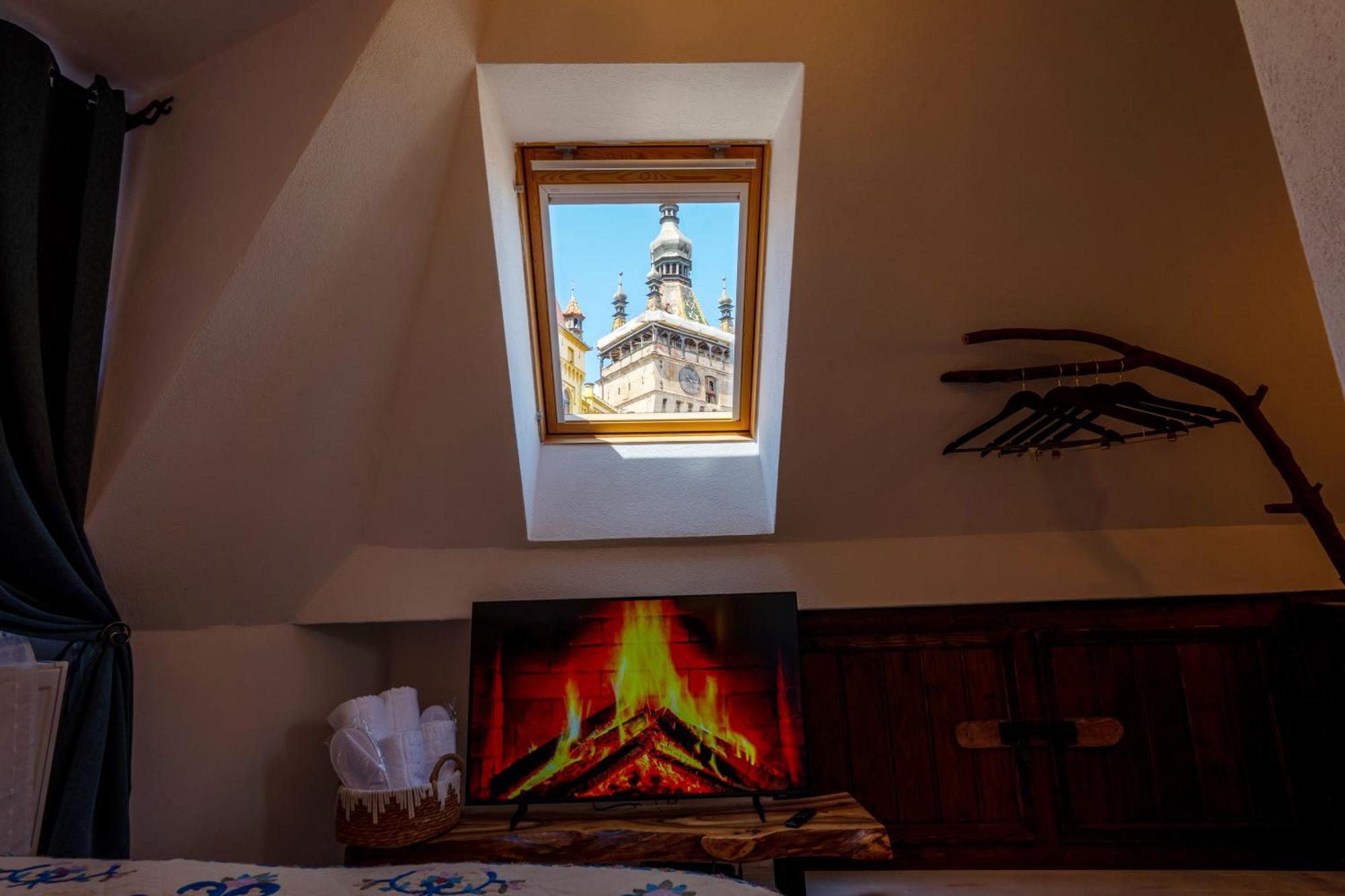 Appartamento Blue House Citadel Sighişoara Esterno foto