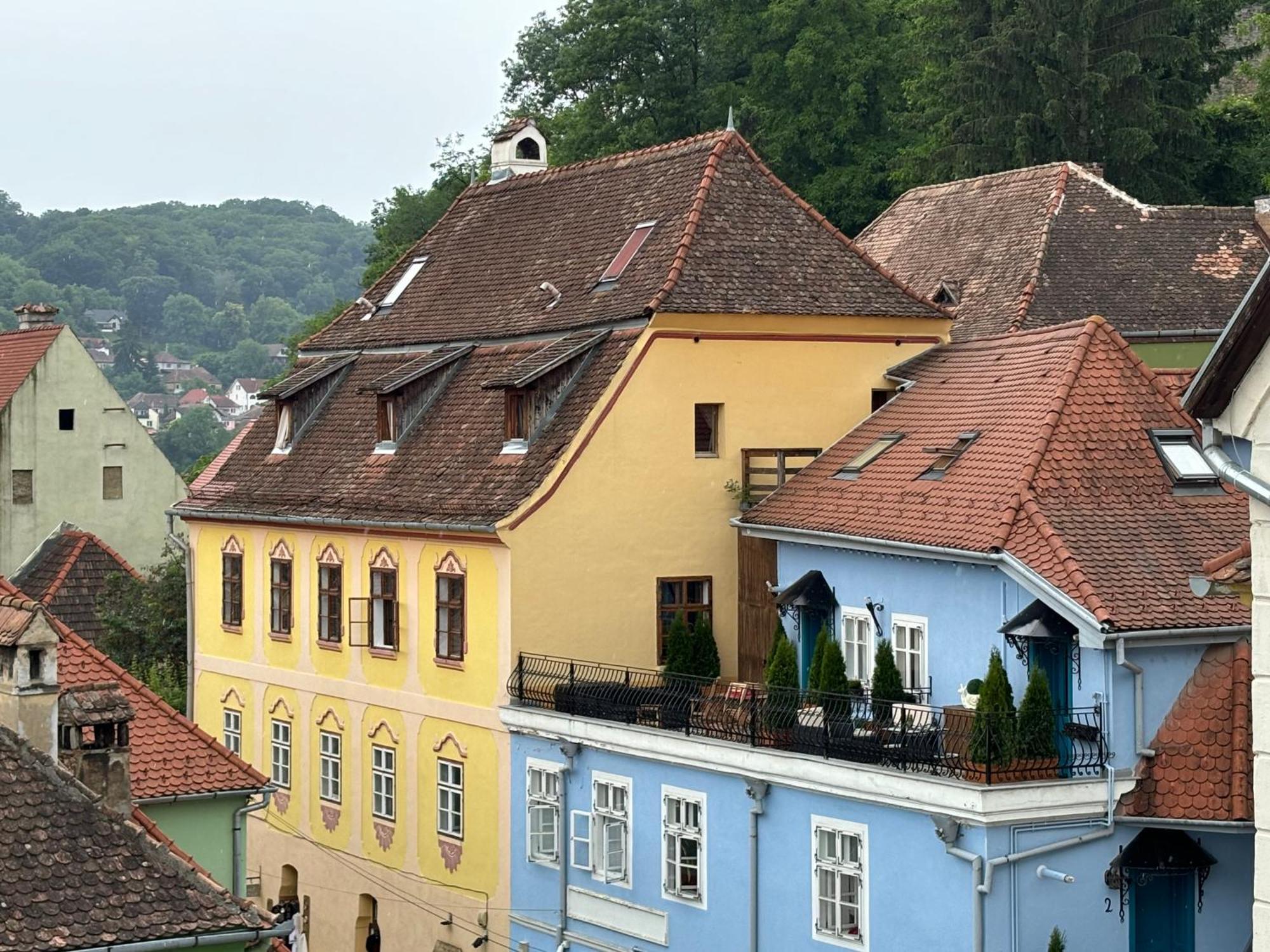 Appartamento Blue House Citadel Sighişoara Esterno foto